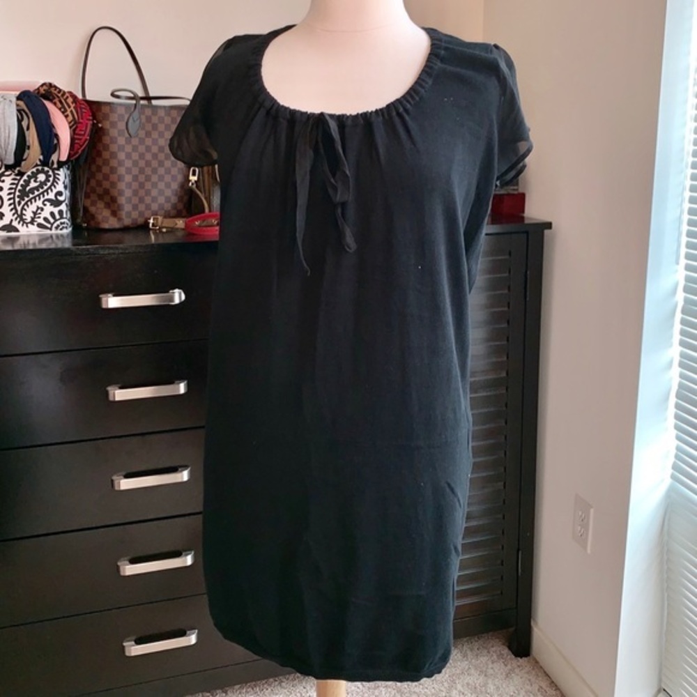 Flutter Sleeve Sweater Tunic
